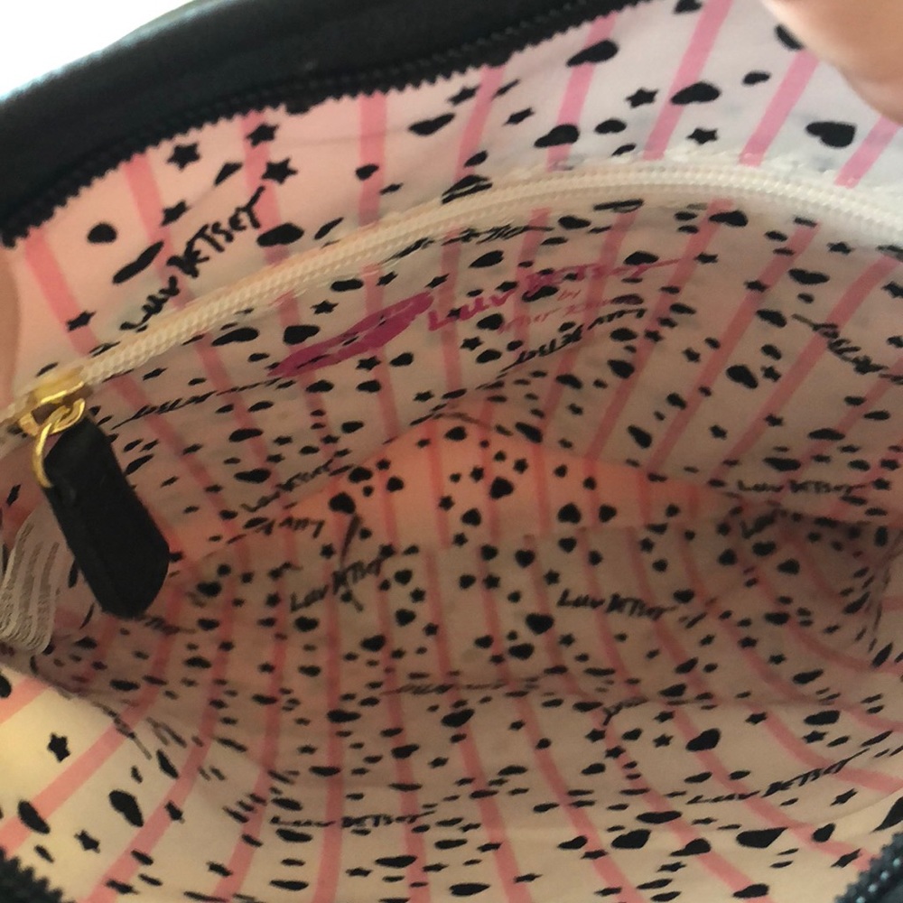 🌸NWT! BETSEY JOHNSON BLUSH CAT CROSS BODY BAG - Picture 4 of 6